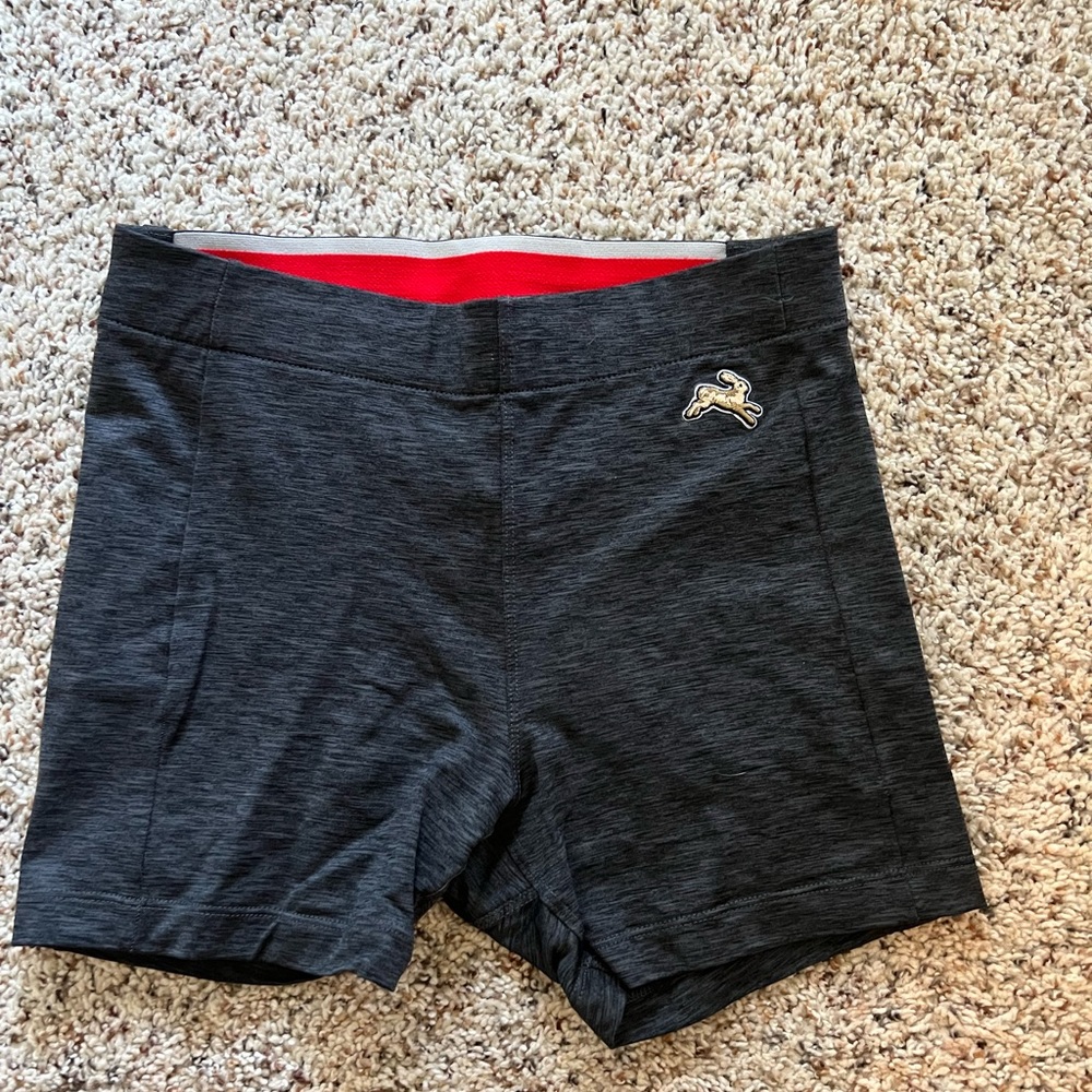 Tracksmith Women’s Charcoal Session Shorts - Small
